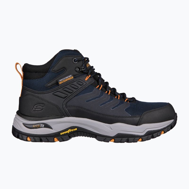 SKECHERS Arch Fit Dawson Raveno navy/black pánské trekové boty 8