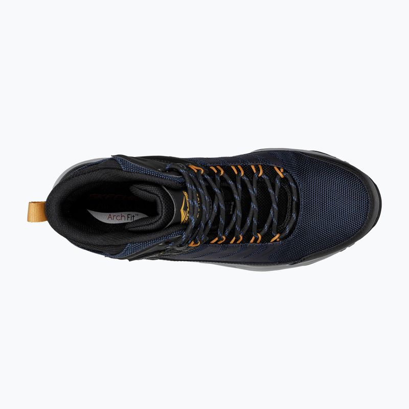 SKECHERS Arch Fit Dawson Raveno navy/black pánské trekové boty 11