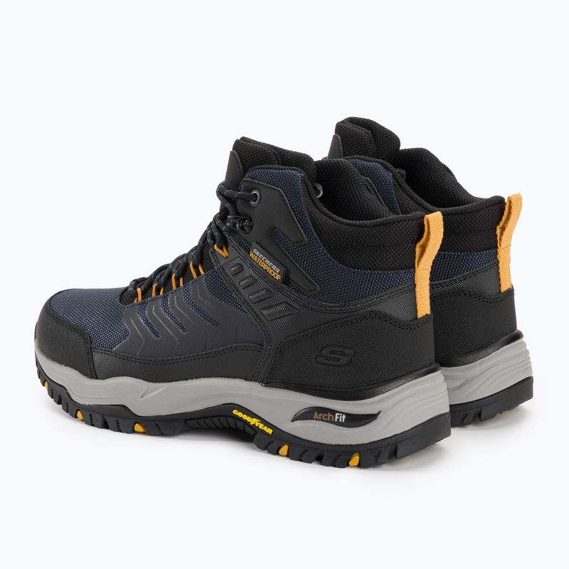 SKECHERS Arch Fit Dawson Raveno navy/black pánské trekové boty 3