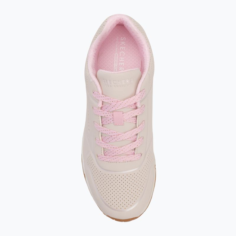 Dětské boty SKECHERS Uno Gen1 Cool Heels light pink 5