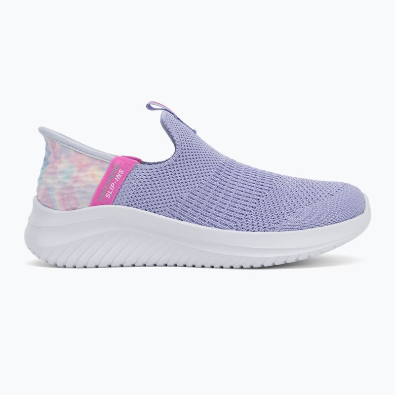 Dětské boty SKECHERS Slip-Ins Ultra Flex 3.0 lavender/multi 2