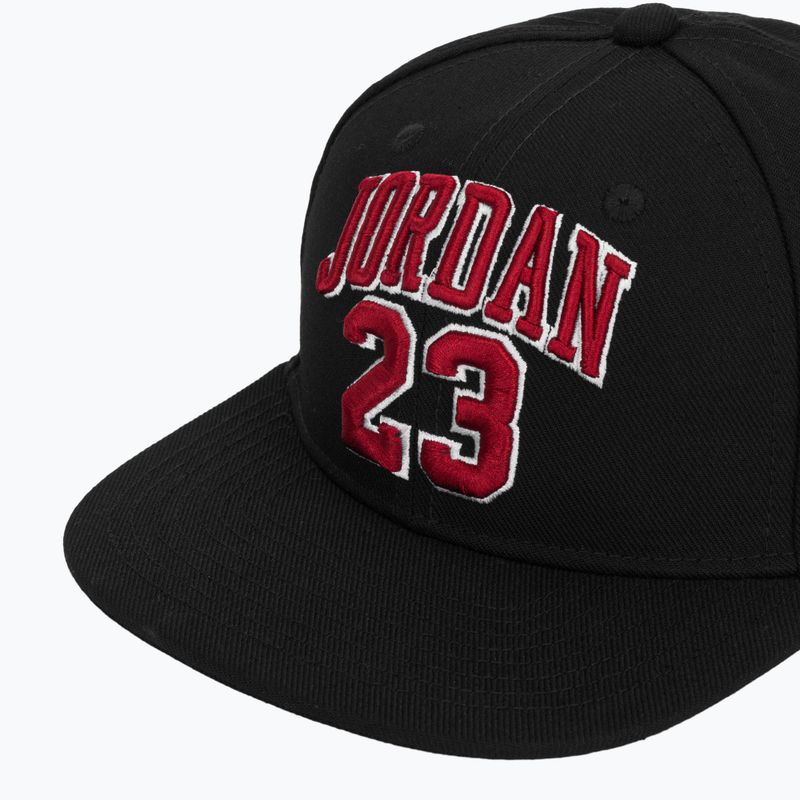 Dětská kšiltovka Nike Jordan Jersey Flatbrim black 3