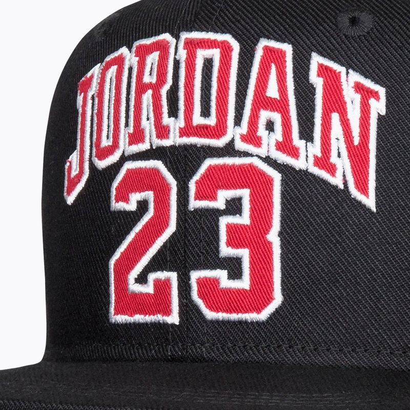 Dětská kšiltovka Nike Jordan Jersey Flatbrim black 5