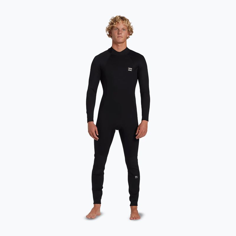 Pánský neopren Billabong 4/3 mm Foil Back Zip black