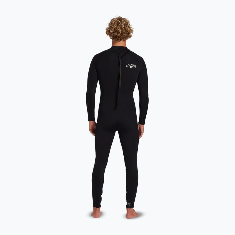 Pánský neopren Billabong 4/3 mm Foil Back Zip black 2