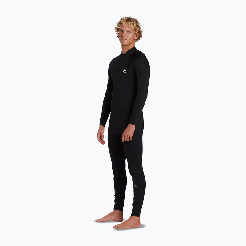 Pánský neopren Billabong 4/3 mm Foil Back Zip black 3
