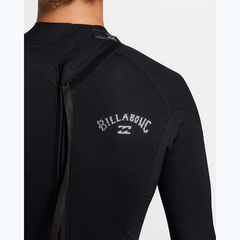 Pánský neopren Billabong 4/3 mm Foil Back Zip black 5