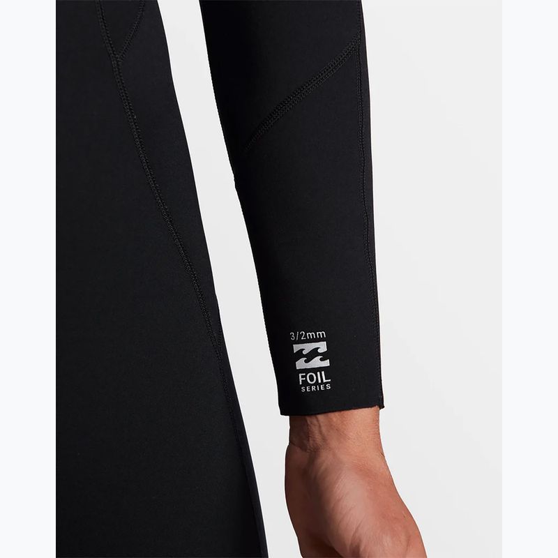 Pánský neopren Billabong 4/3 mm Foil Back Zip black 6