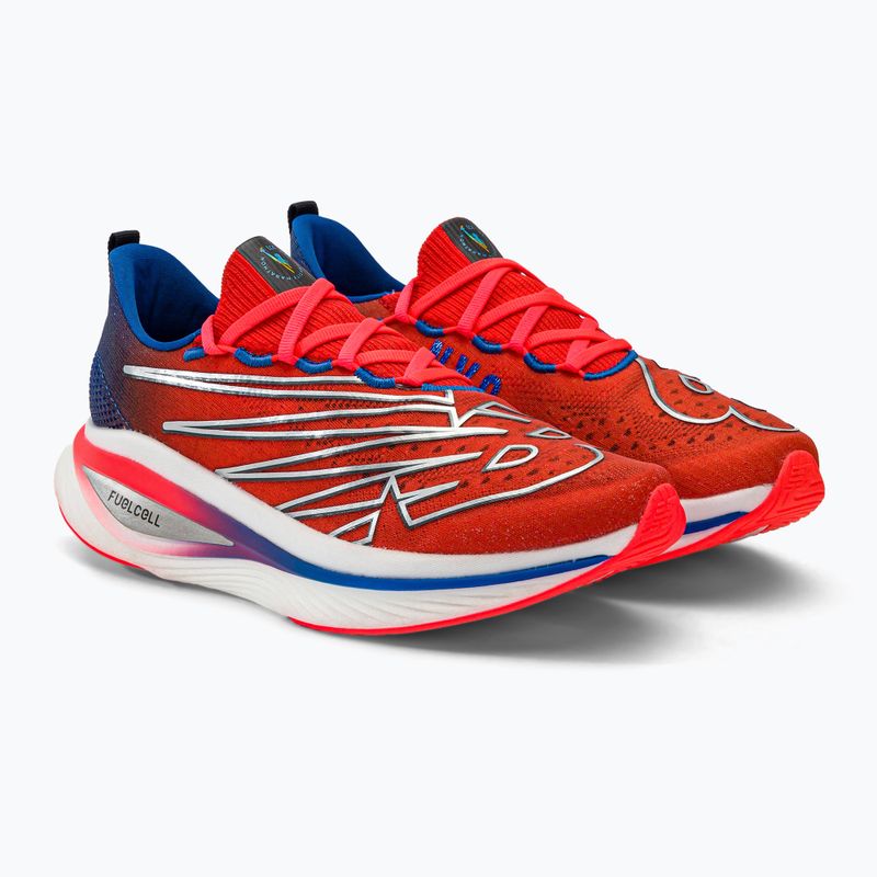 Dámské běžecké boty New Balance TCS New York City Marathon FuelCell SC Elite V3 červene NBWRCELNY3 4