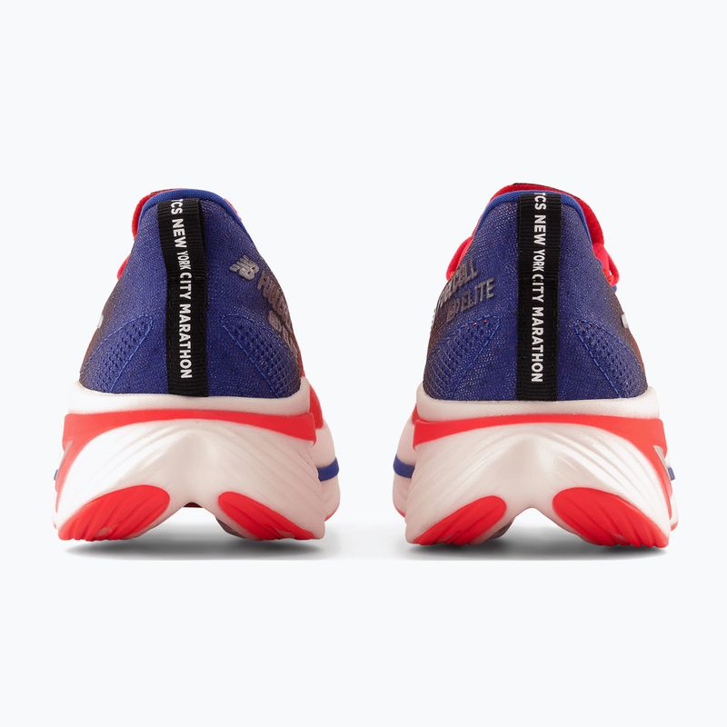Pánské běžecké boty New Balance TCS New York City Marathon FuelCell SC Elite V3 červene NBMRCELNY3 4