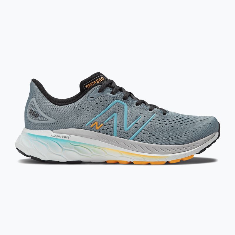 New Balance Fresh Foam X 860v13 šedá pánská běžecká obuv 12
