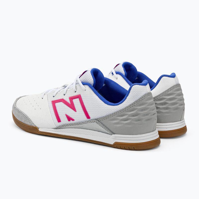 New Balance Audazo V6 Command IN dětské kopačky bílé 3