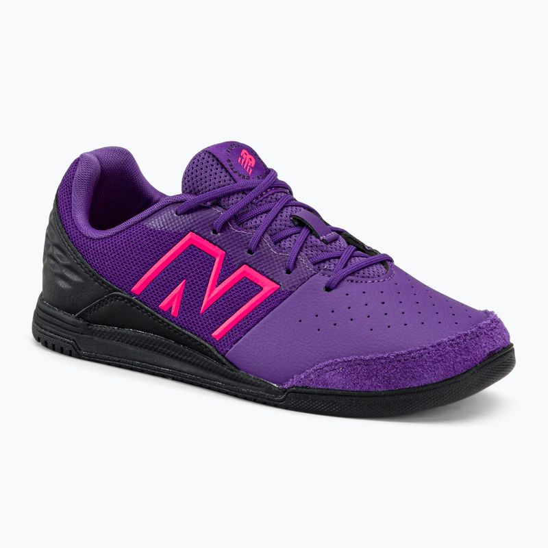 Dětské kopačky New Balance Audazo V6 Command IN fialové