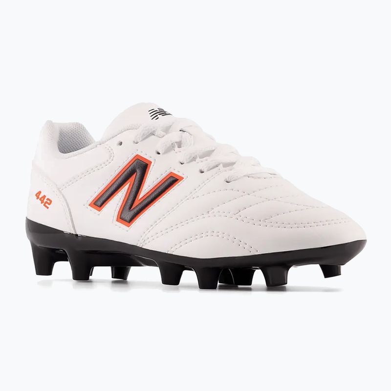 New Balance 442 V2 Academy FG dětské kopačky bílé JS43FWD2.M.035 10