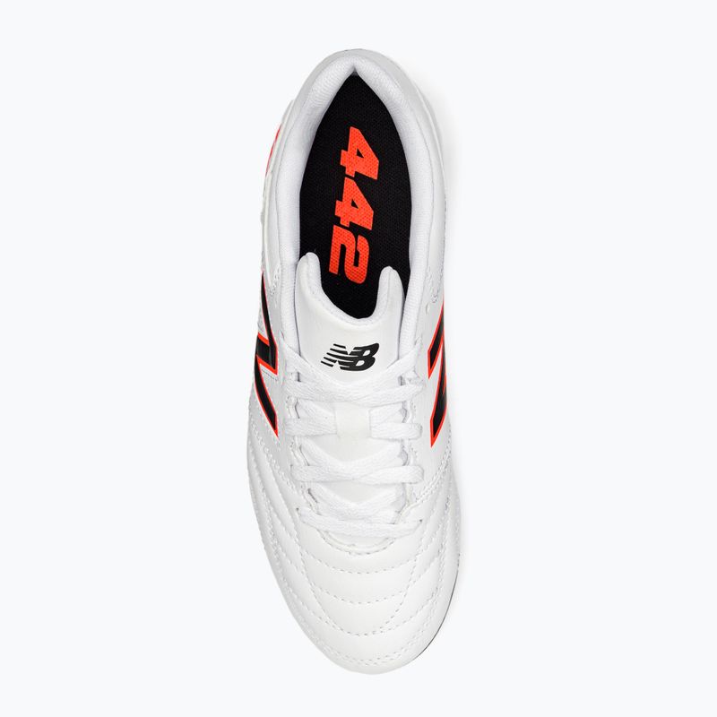 New Balance 442 V2 Academy FG dětské kopačky bílé JS43FWD2.M.035 6