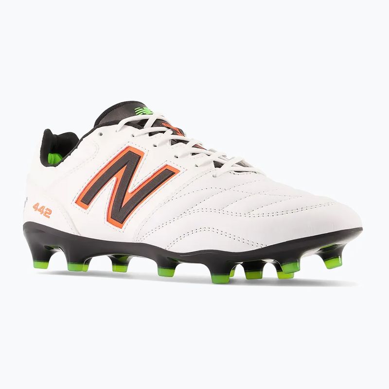 New Balance 442 V2 Pro FG pánské kopačky bílo-černé MS41FWD2.D.095 10