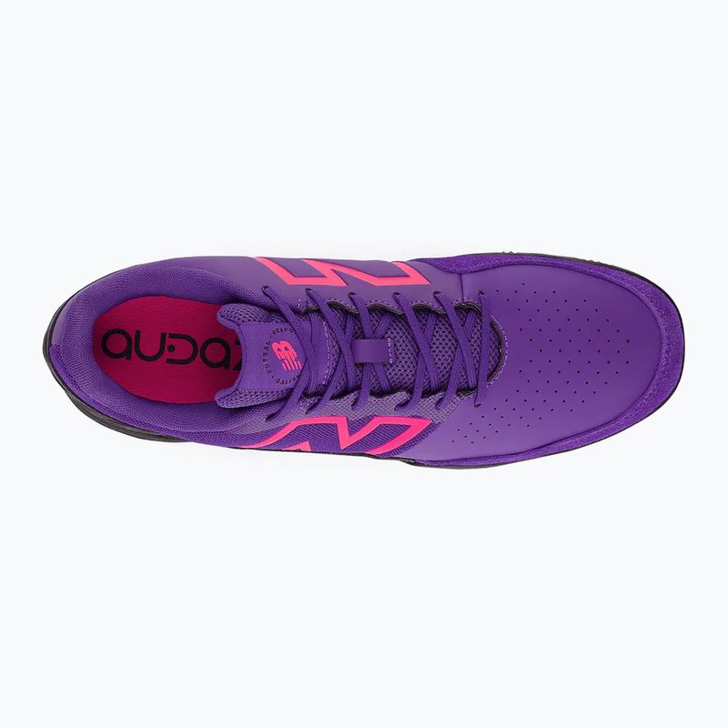 New Balance pánské kopačky Audazo V6 Command IN purple-black SA2IPH6.D.075 15