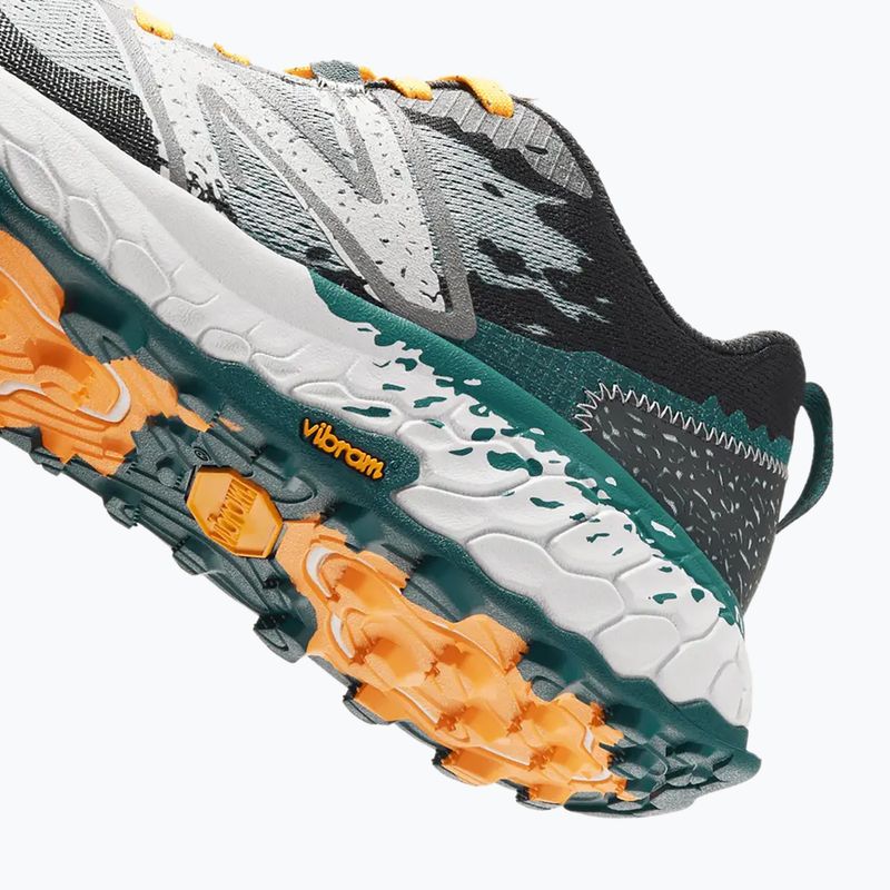 New Balance Fresh Foam Hierro v7 šedozelená pánská běžecká obuv MTHIERI7.D.080 12