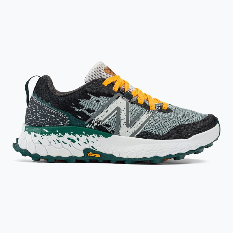 New Balance Fresh Foam Hierro v7 šedozelená pánská běžecká obuv MTHIERI7.D.080 2