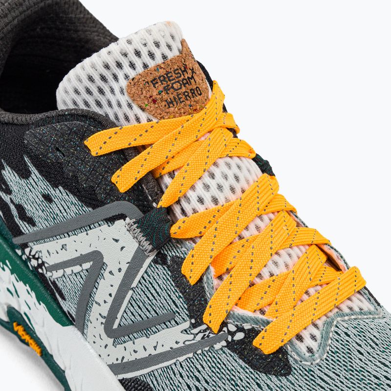 New Balance Fresh Foam Hierro v7 šedozelená pánská běžecká obuv MTHIERI7.D.080 10