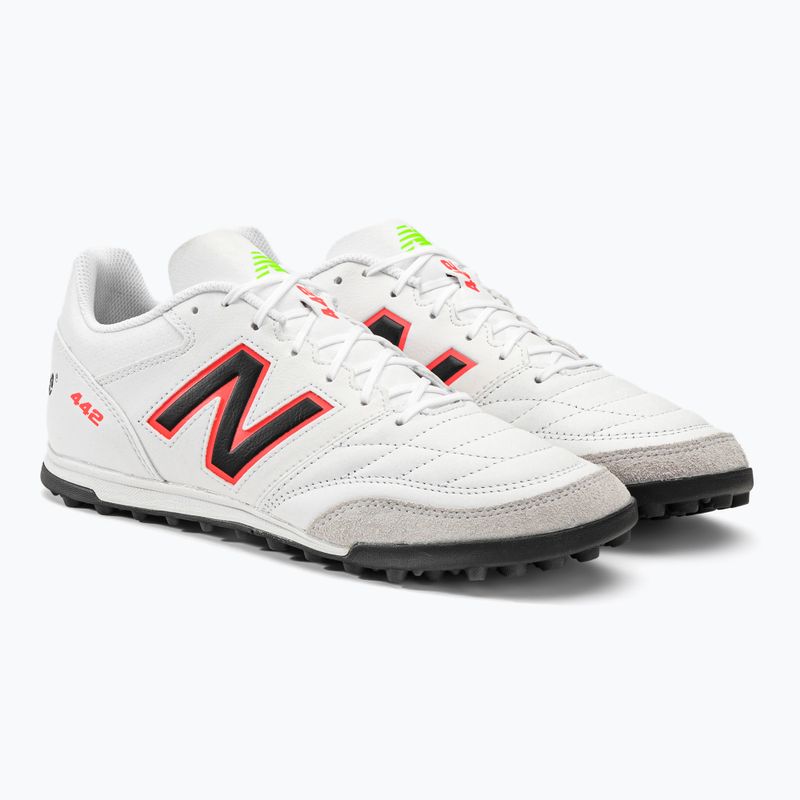 New Balance 442 V2 Team TF pánské kopačky bílé MS42TWD2.D.080 4