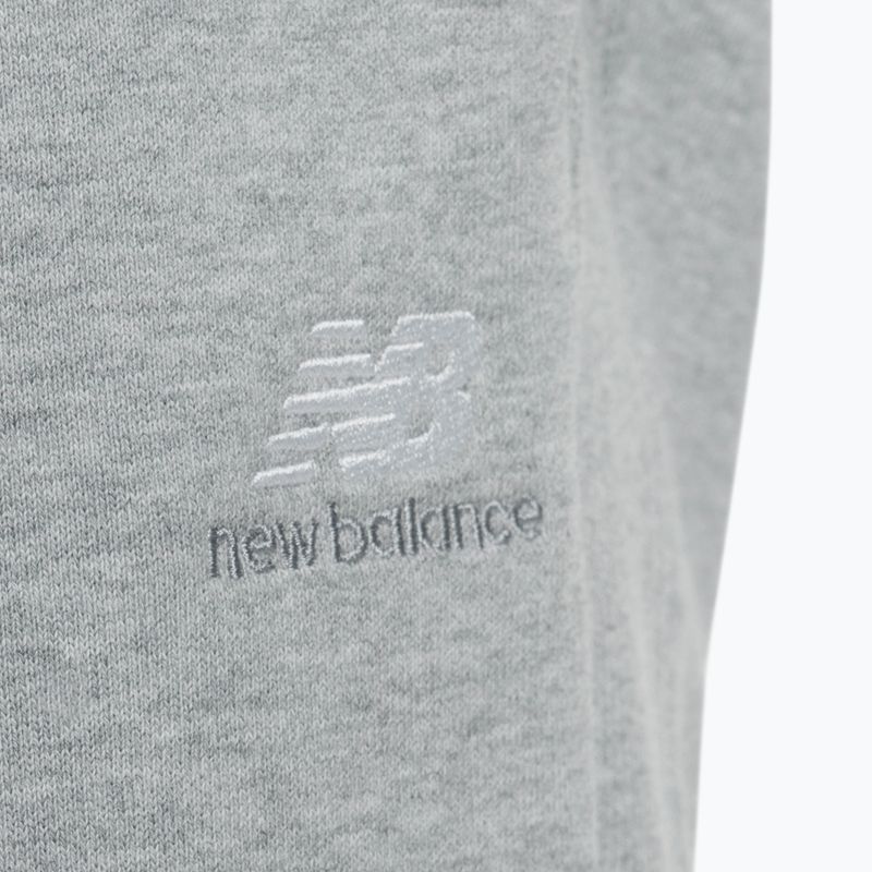 New Balance Athletics Remastered French Terry šedé pánské tréninkové kalhoty MP31503AG 7