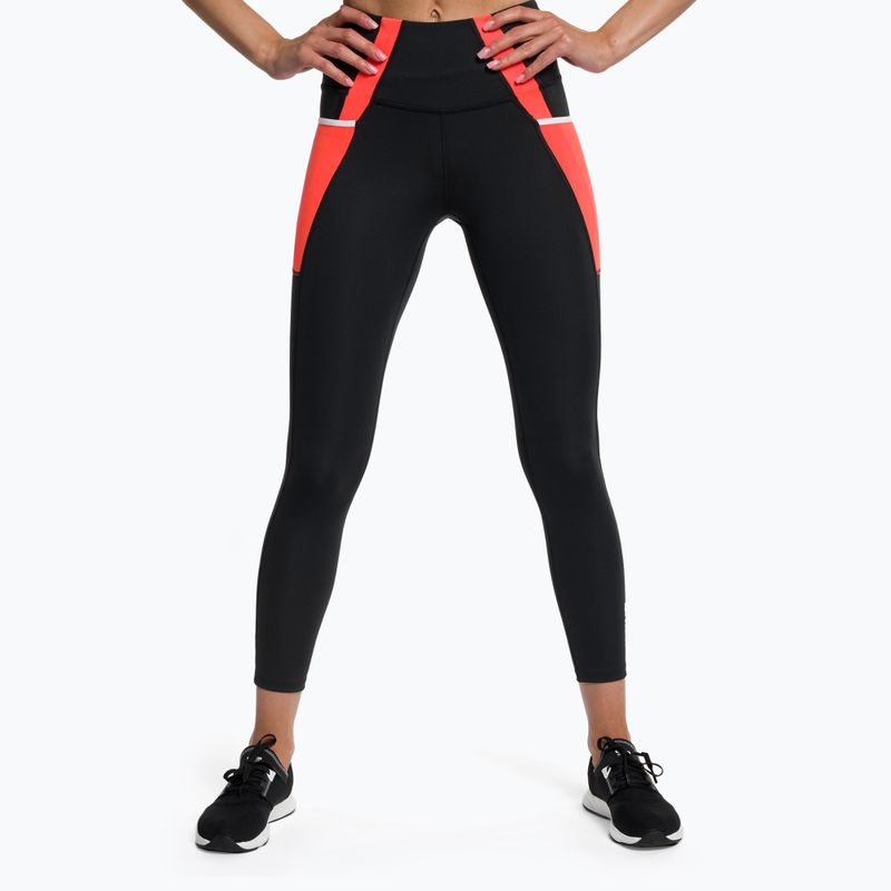 Dámské tréninkové legíny New Balance Tight Shape Shield 7/8 High Rise Pocket black WP21112NDF