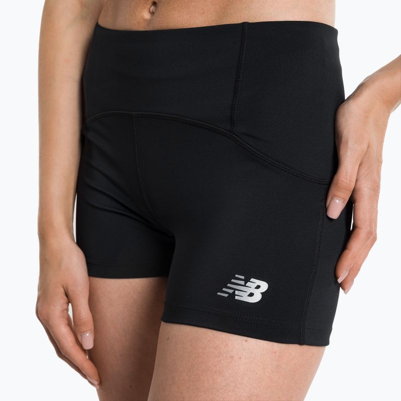 Dámské běžecké šortky New Balance Accelerate Pacer 3,5" černé WS31243BK 4