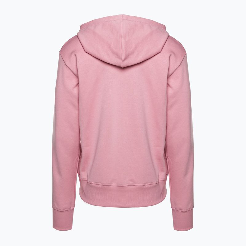 Dámská tréninková mikina New Balance Essentials Stacked Logo French Terry Hoodie pink WT31533HAO 6