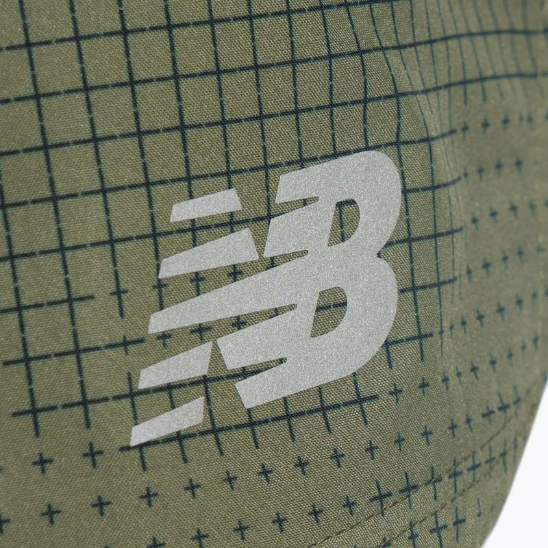 Pánské běžecké šortky New Balance Impact Run 5" Green MS21269DON s potiskem 9
