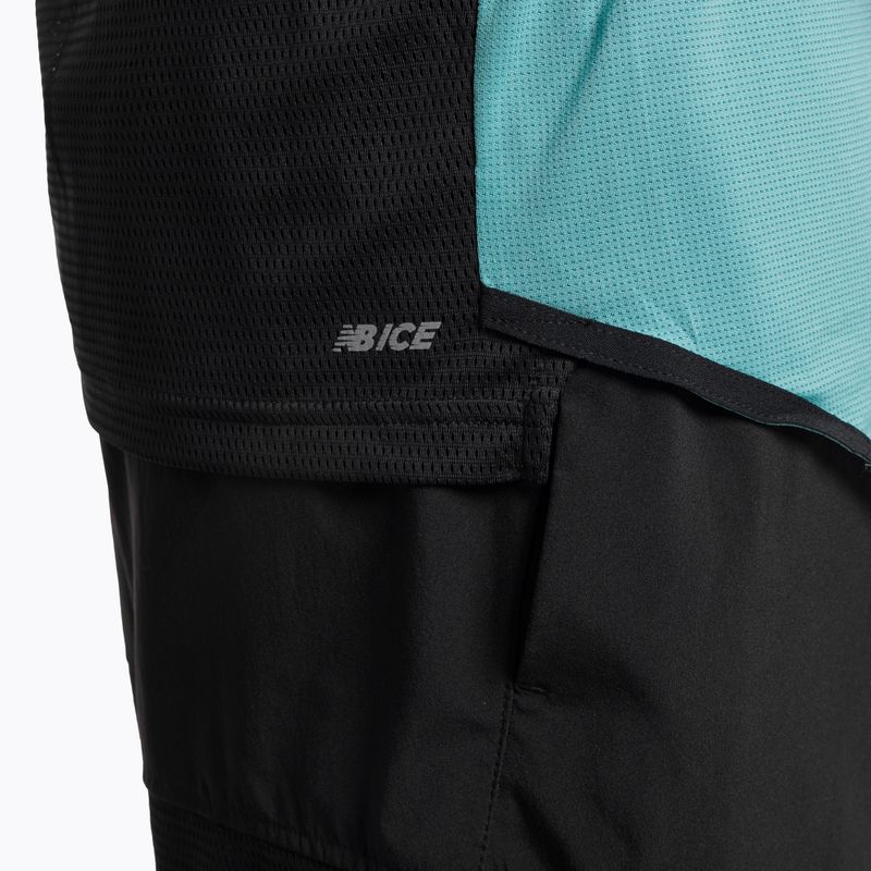 Pánské běžecké tílko New Balance Accelerate Pacer Singlet modré MT31240FAD 5