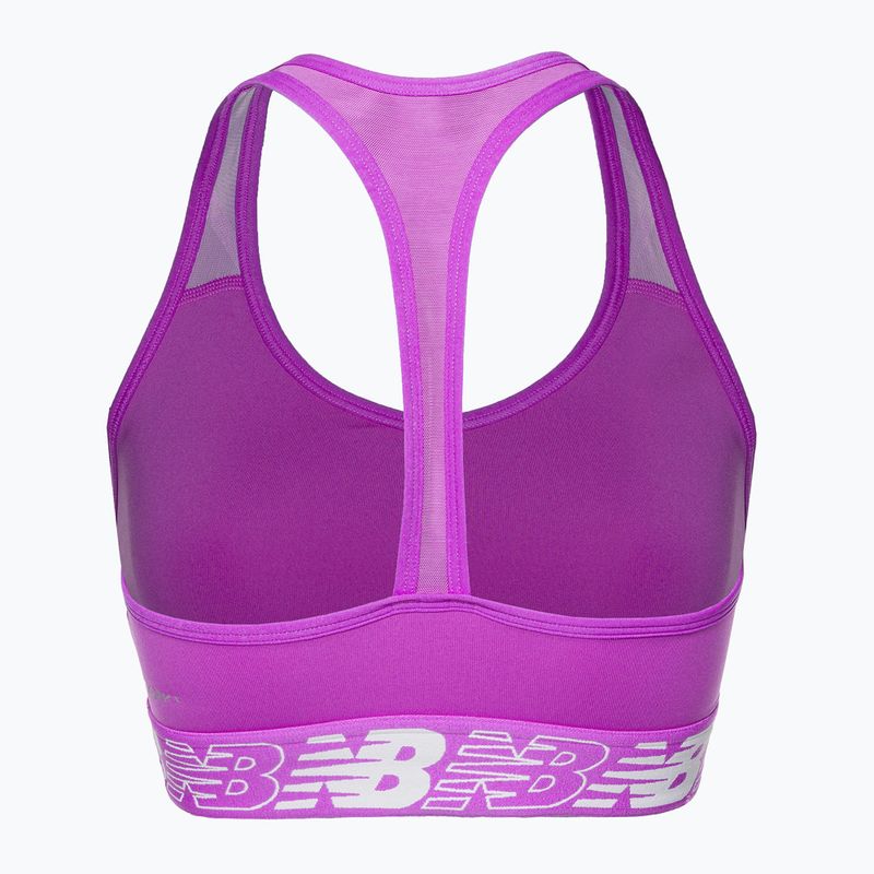 Fitness podprsenka New Balance NB Pace Bra 3.0  fialová NBWB11034 7