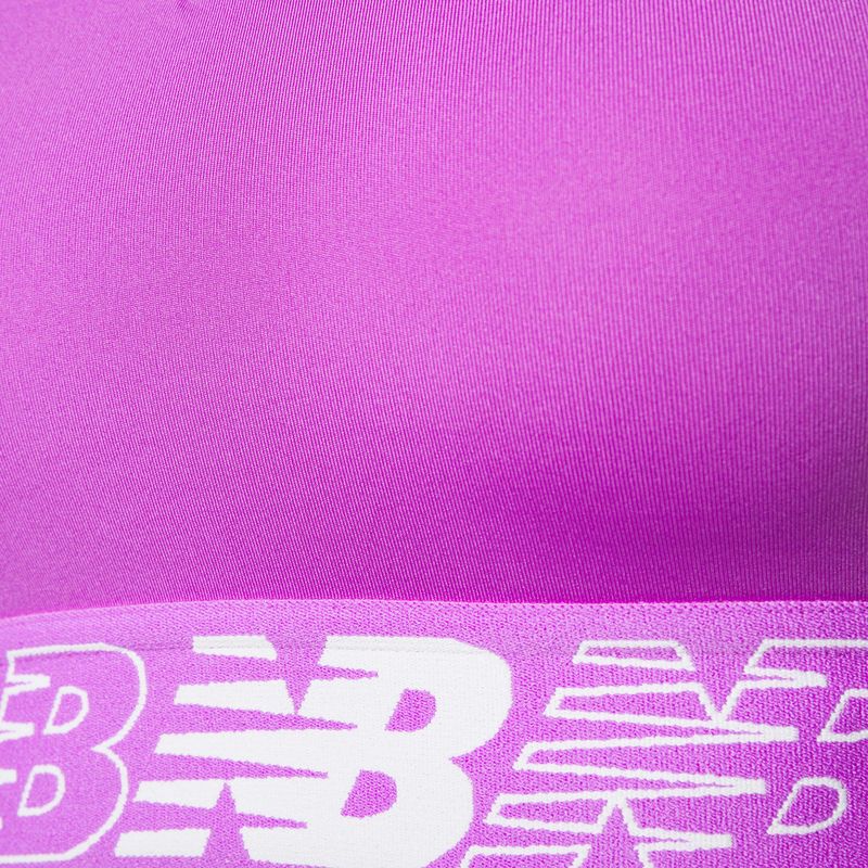 Fitness podprsenka New Balance NB Pace Bra 3.0  fialová NBWB11034 8