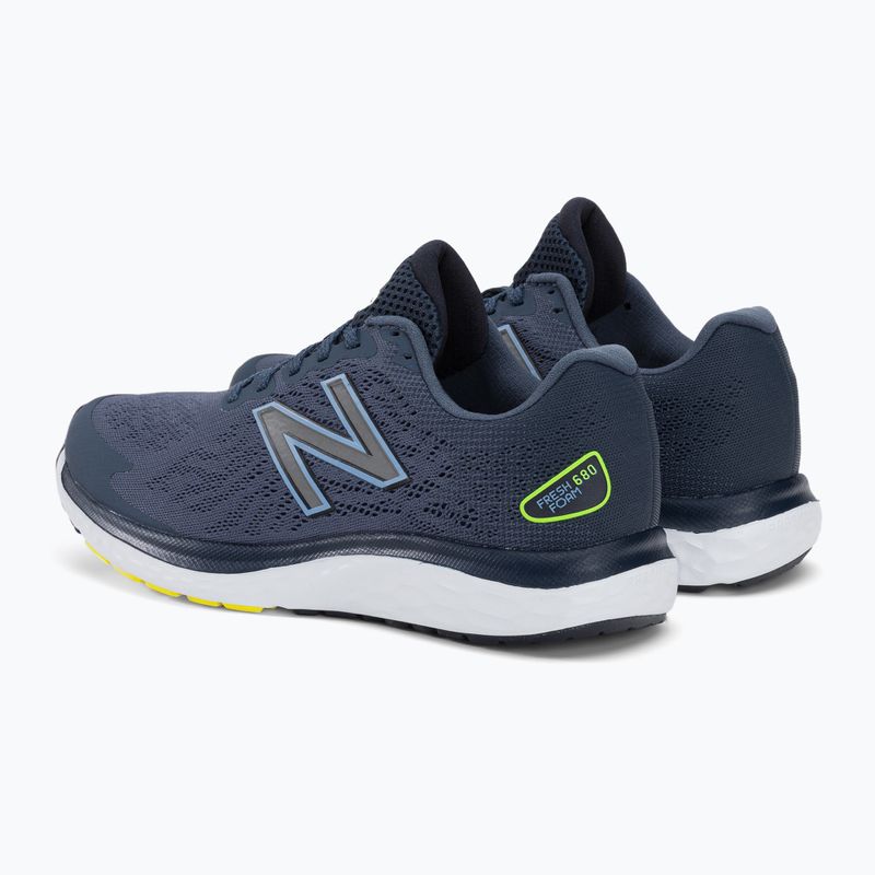 Pánské běžecké boty New Balance W680V7 tmavě modré NBM680C 3