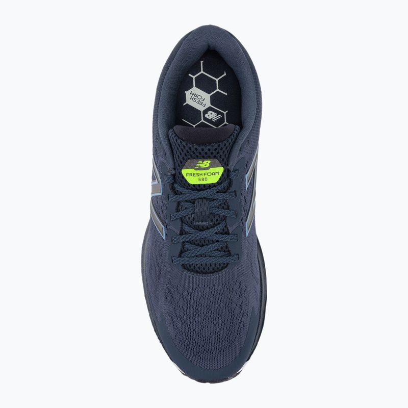 Pánské běžecké boty New Balance W680V7 tmavě modré NBM680C 6