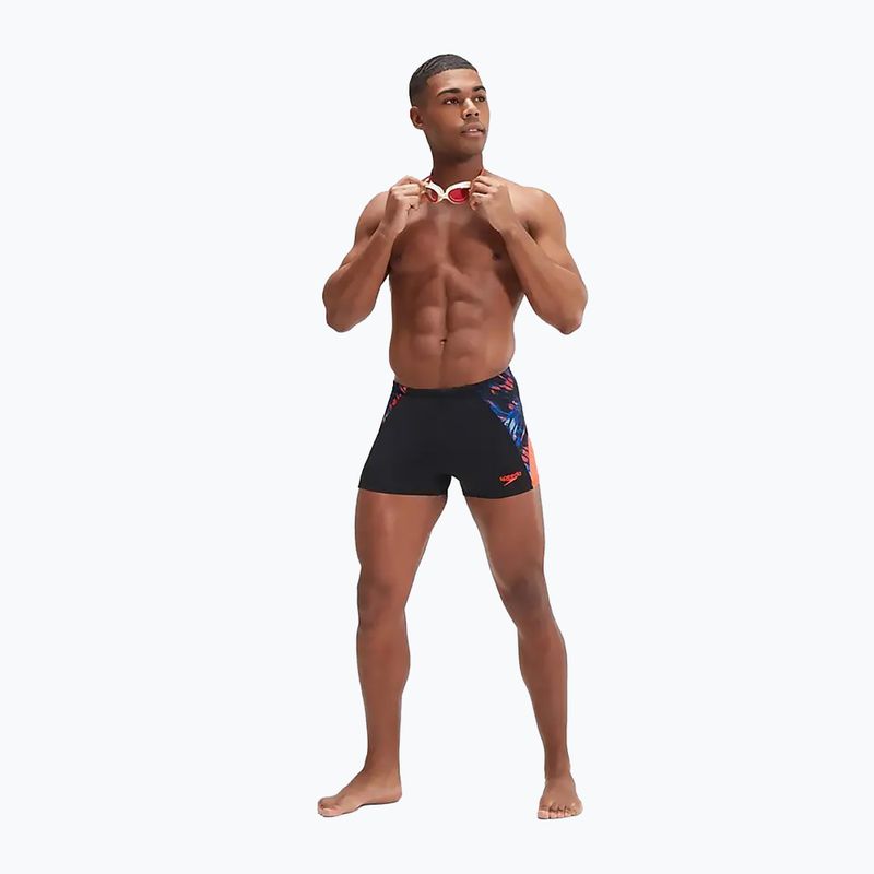 Pánské plavecké šortky Speedo ECO END+ Splice black/orange 15