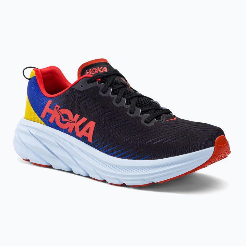 Pánská běžecká obuv HOKA Rincon 3 black-blue 1119395-BDGB