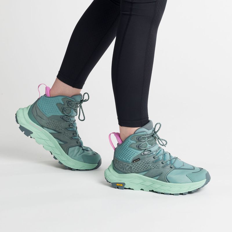 Dámské trekové boty HOKA Anacapa Mid GTX green 1119372-TMGR 2