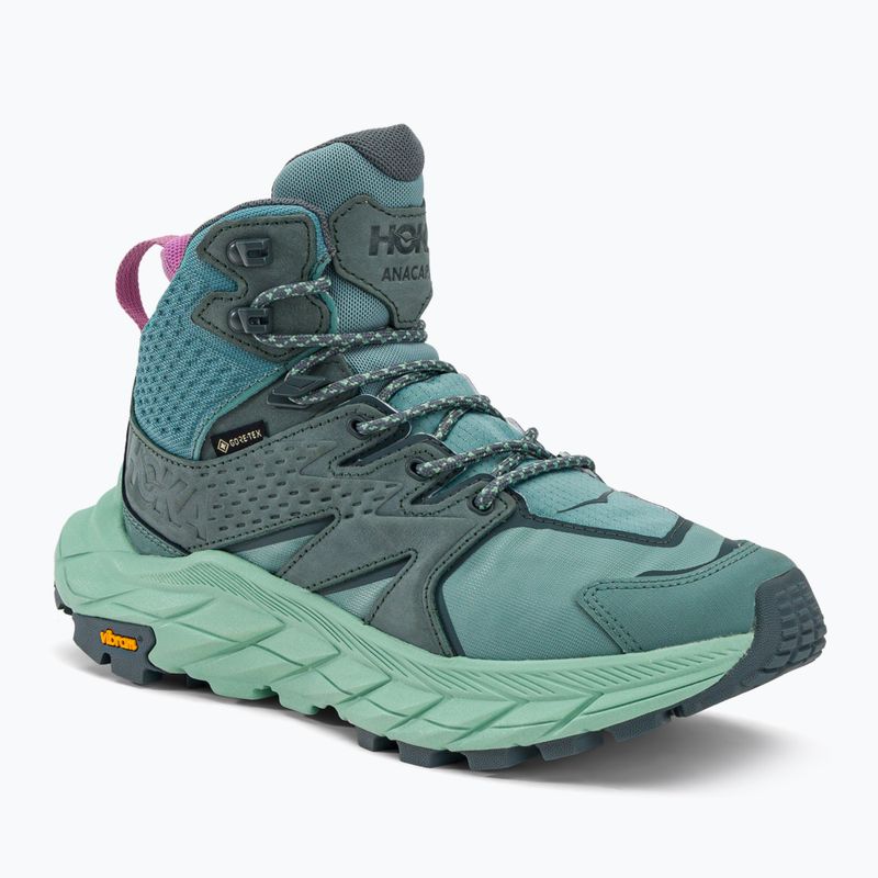 Dámské trekové boty HOKA Anacapa Mid GTX green 1119372-TMGR