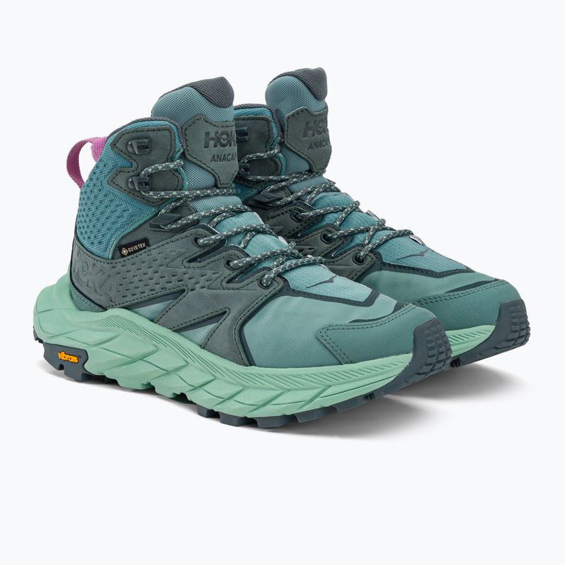 Dámské trekové boty HOKA Anacapa Mid GTX green 1119372-TMGR 6
