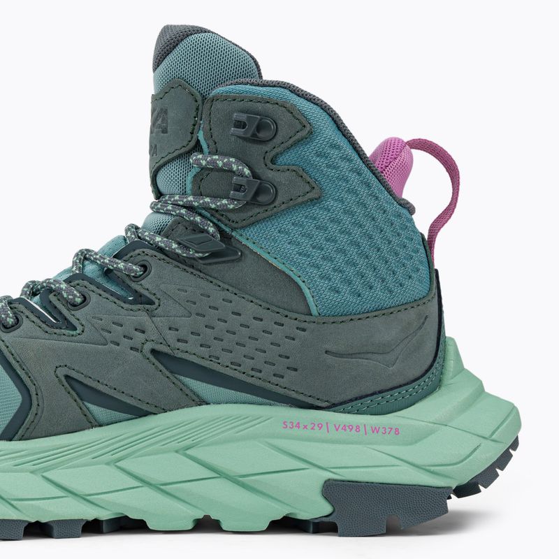 Dámské trekové boty HOKA Anacapa Mid GTX green 1119372-TMGR 11
