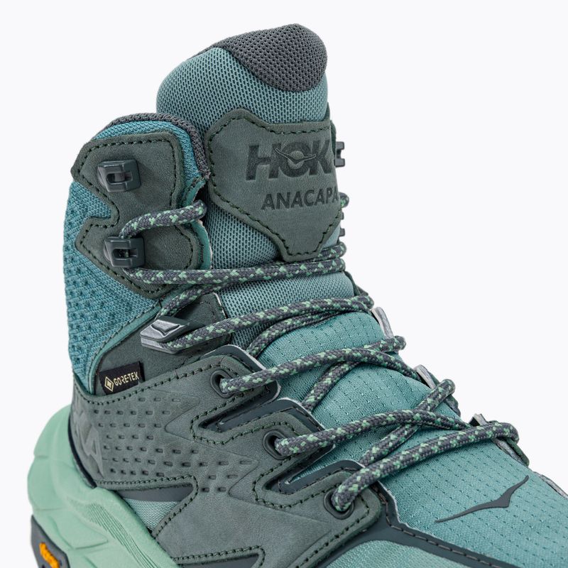 Dámské trekové boty HOKA Anacapa Mid GTX green 1119372-TMGR 12