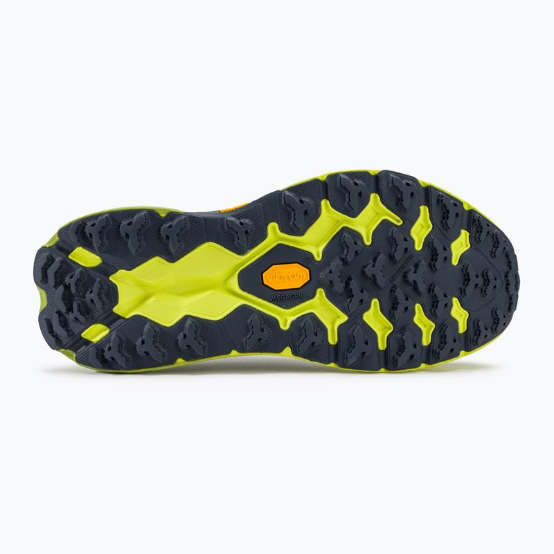 Pánské běžecké boty  HOKA Speedgoat 5 stone blue/dark citron 4