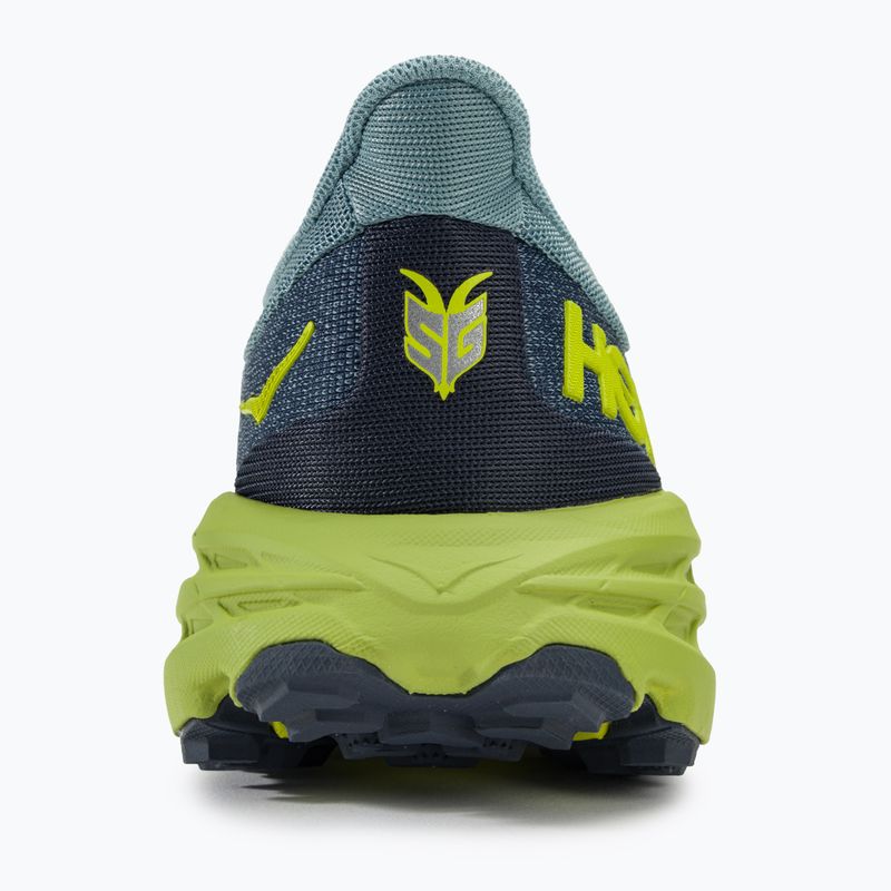 Pánské běžecké boty  HOKA Speedgoat 5 stone blue/dark citron 6