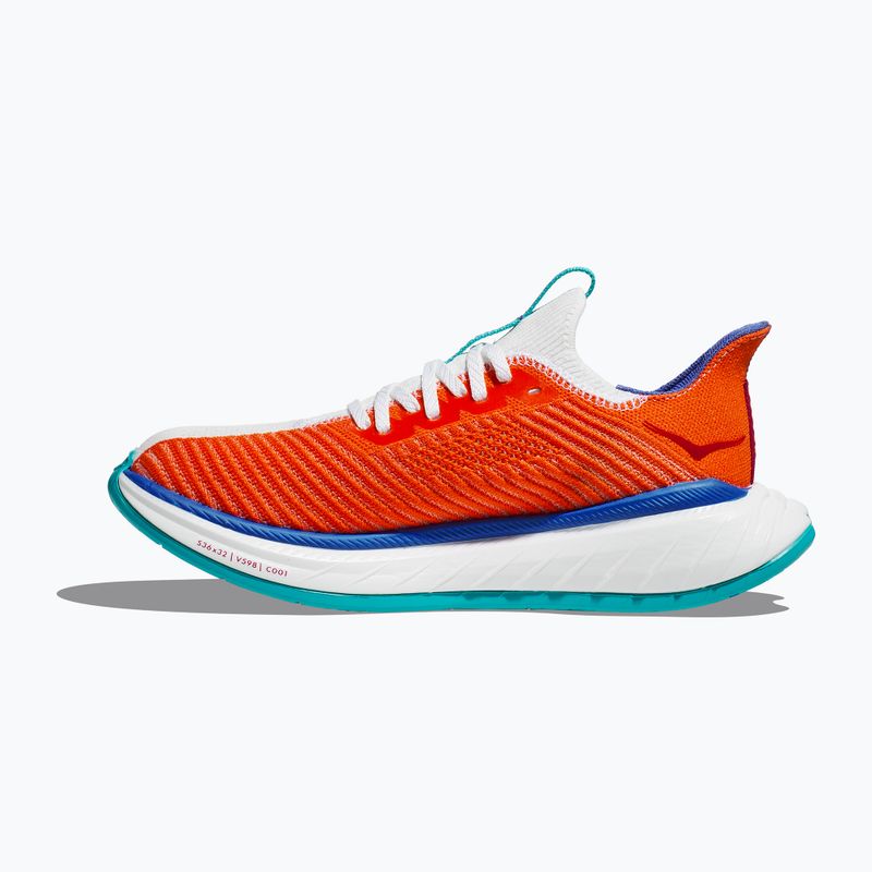 Pánské běžecké botyHOKA Carbon X 3 white/flame 9