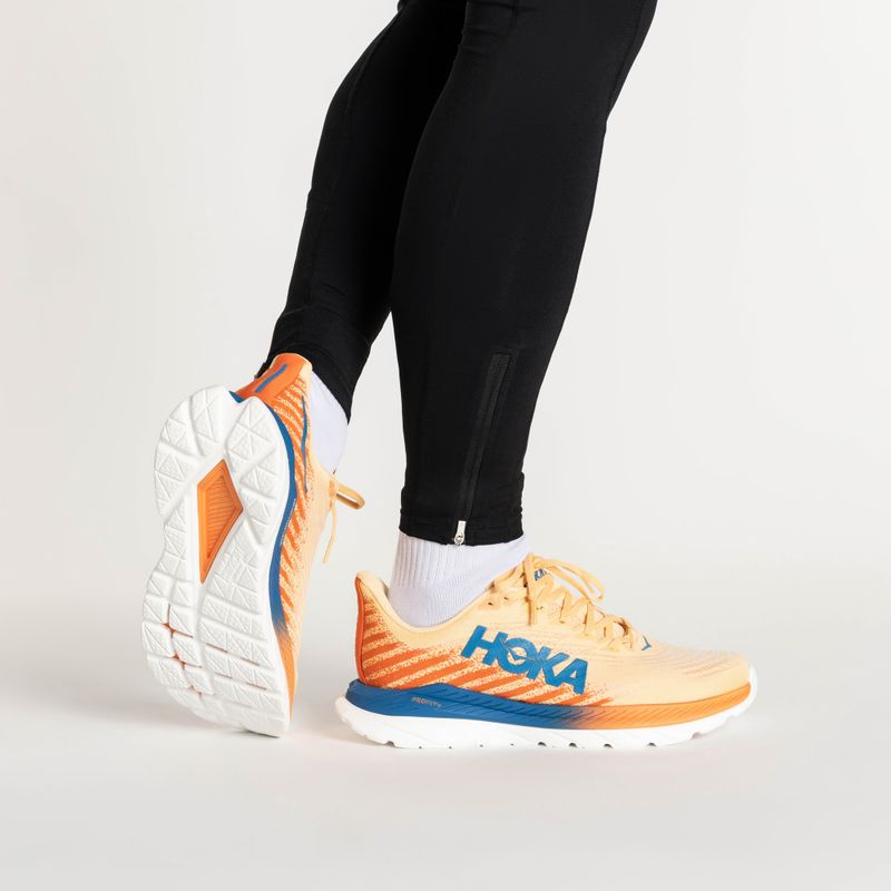 Pánské běžecké boty   HOKA Mach 5 impala/vibrant orange 2