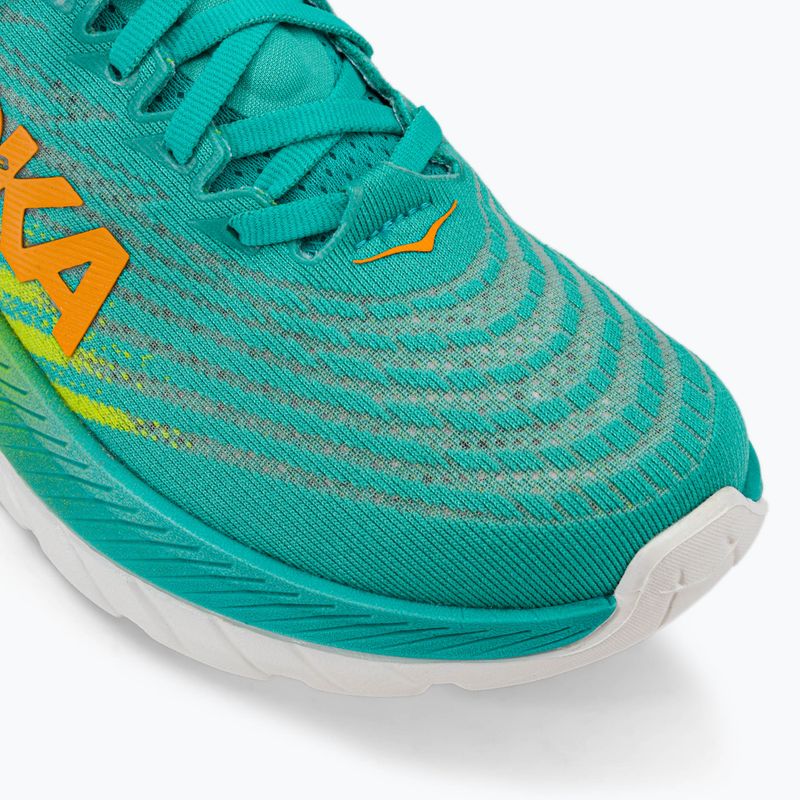 Dámská běžecká obuv HOKA Mach 5 blue/yellow 1127894-CEPR 7