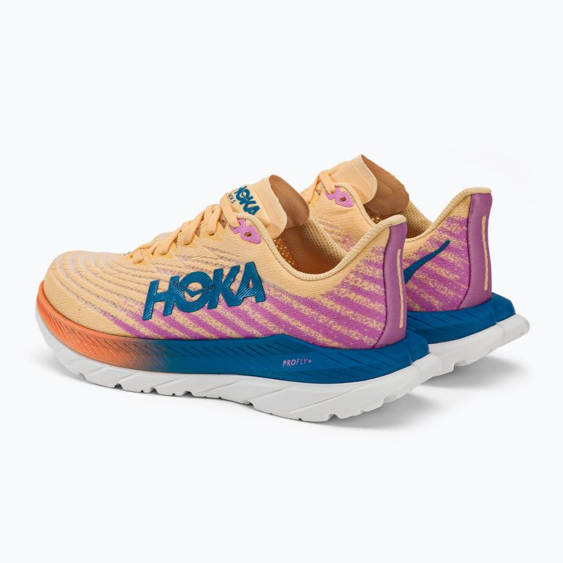Dámská běžecká obuv HOKA Mach 5 orange-purple 1127894-ICYC 4