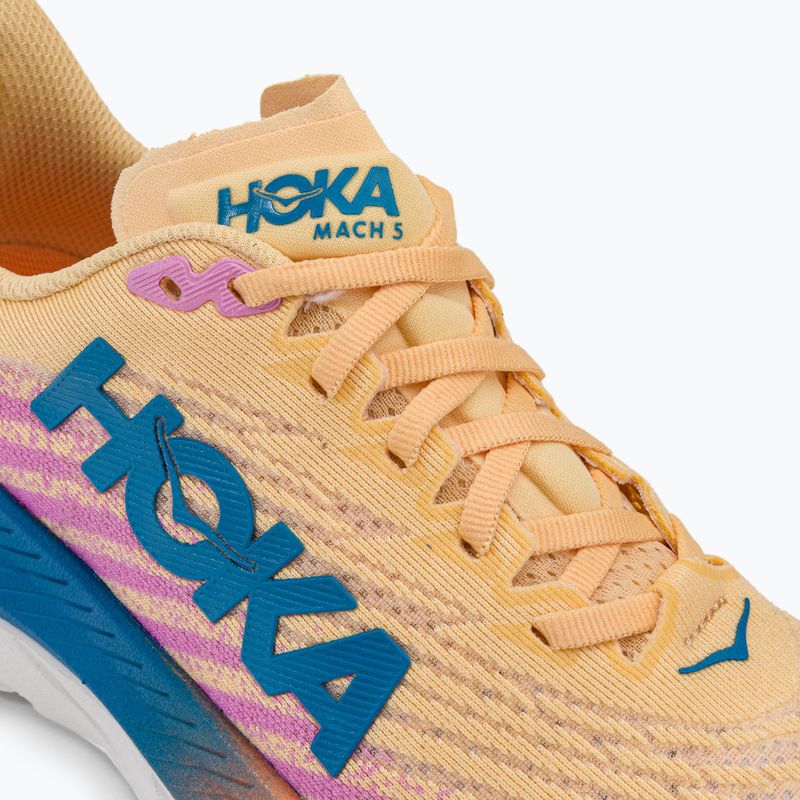 Dámská běžecká obuv HOKA Mach 5 orange-purple 1127894-ICYC 10