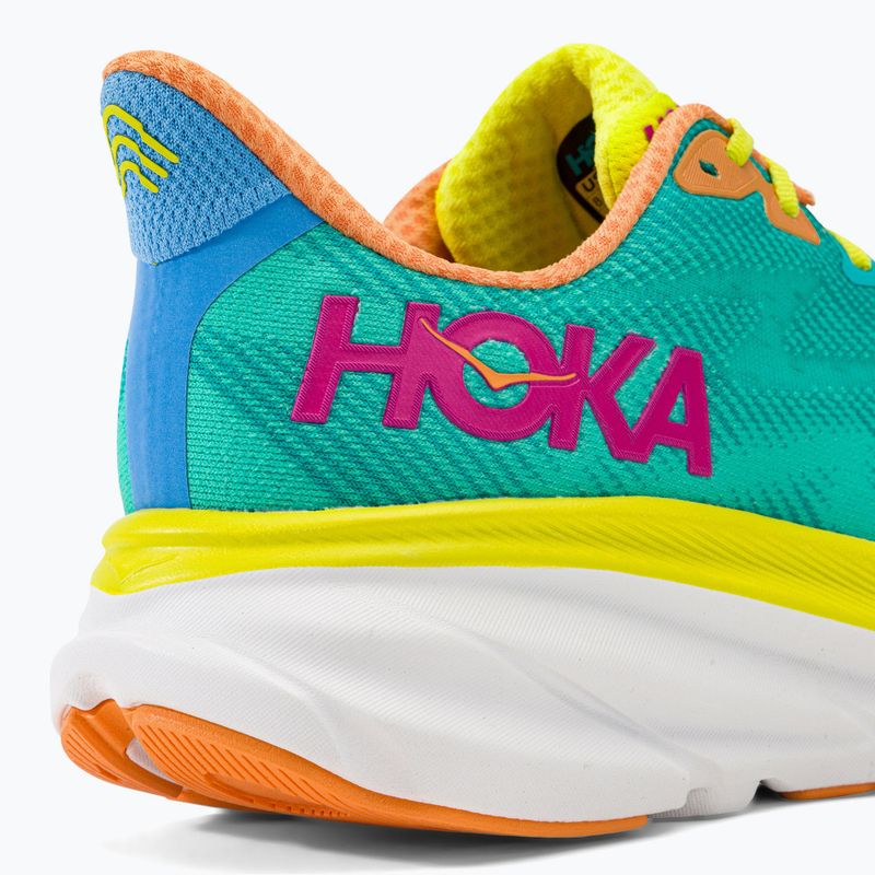 Pánské běžecké boty HOKA Clifton 9 green 1127895-CEPR 10